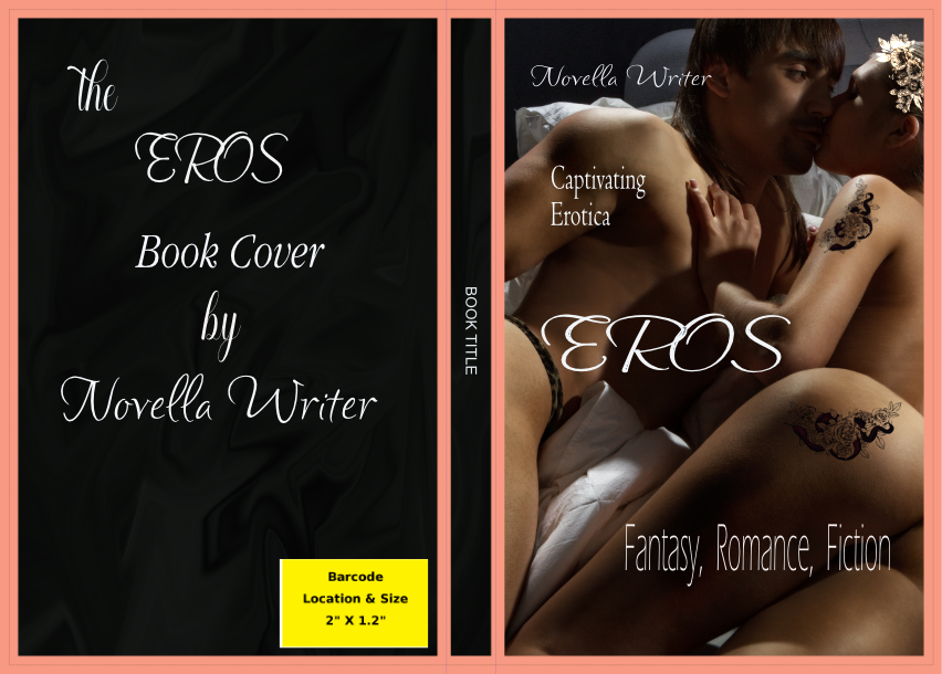 Eros full book cover with text, guides, and margins
